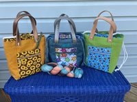 Firefly Drawstring Project Tote, Durable Canvas Bag, 9 PRINTS AVAILABLE