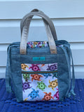 Firefly Drawstring Project Tote, Durable Canvas Bag, 9 PRINTS AVAILABLE
