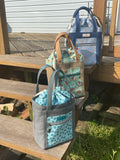 Firefly Drawstring Project Tote, Durable Canvas Bag, 9 PRINTS AVAILABLE