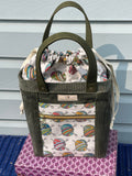 Firefly Drawstring Project Tote, Durable Canvas Bag, 9 PRINTS AVAILABLE