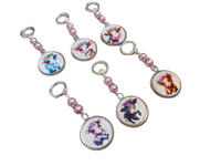 Cute Boho Cow Stitch Markers for Knitting or Crochet