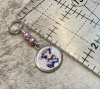 Cute Boho Cow Stitch Markers for Knitting or Crochet