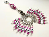 0 to 99 Pink Row Counter System - Number Stitch Markers