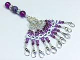 1-10 Numbered Stitch Marker Set for Knitting or Crochet