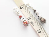 1-20 Numbered Stitch Marker Set with Autumn Butterfly Holder