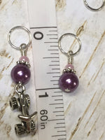 4 Wheeler Stitch Marker Set- Snag Free , Stitch Markers - Jill's Beaded Knit Bits, Jill's Beaded Knit Bits
 - 8