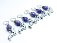 Dachshund Stitch Markers- 6 Piece Set