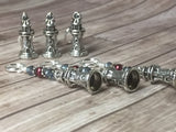 Lighthouse Stitch Markers- Snag Free 6 Piece Set , Stitch Markers - Jill's Beaded Knit Bits, Jill's Beaded Knit Bits
 - 6