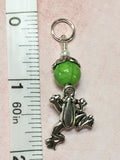 6 Frog Stitch Markers- Snag Free Knitting Tools , Stitch Markers - Jill's Beaded Knit Bits, Jill's Beaded Knit Bits
 - 7