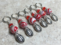 Red Ladybug Stitch Markers , Stitch Markers - Jill's Beaded Knit Bits, Jill's Beaded Knit Bits
 - 4