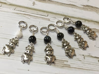 6 Snag Free Cow Stitch Markers , Stitch Markers - Jill's Beaded Knit Bits, Jill's Beaded Knit Bits
 - 2