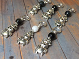 6 Snag Free Cow Stitch Markers , Stitch Markers - Jill's Beaded Knit Bits, Jill's Beaded Knit Bits
 - 4