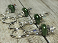 Football Stitch Marker Jewelry Set , Stitch Markers - Jill's Beaded Knit Bits, Jill's Beaded Knit Bits
 - 4