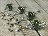 Football Stitch Marker Jewelry Set , Stitch Markers - Jill's Beaded Knit Bits, Jill's Beaded Knit Bits
 - 4