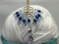 Beaded Seahorse Stitch Marker Set for Knitters , Stitch Markers - Jill's Beaded Knit Bits, Jill's Beaded Knit Bits
 - 5