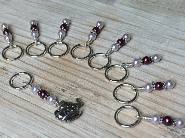 Teapot Stitch Marker Set – Jill's Beaded Knit Bits