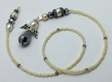Angel Beaded Bookmark , Accessories - Jill's Beaded Knit Bits, Jill's Beaded Knit Bits
 - 1