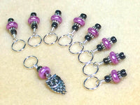 Baby Owl Stitch Marker Set , Stitch Markers - Jill's Beaded Knit Bits, Jill's Beaded Knit Bits
 - 7