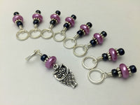 Baby Owl Stitch Marker Set , Stitch Markers - Jill's Beaded Knit Bits, Jill's Beaded Knit Bits
 - 4
