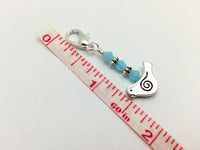 Little Silver Bird Removable Stitch Marker Set- Knit and Crochet Markers