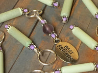 Best Friend Stitch Marker Set , Stitch Markers - Jill's Beaded Knit Bits, Jill's Beaded Knit Bits
 - 6