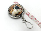 Pug Puppy Magnetic Knitting Pin for Portuguese Knitting
