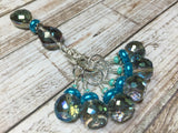 Crystal Knitting Stitch Markers with Holder , Stitch Markers - Jill's Beaded Knit Bits, Jill's Beaded Knit Bits
 - 2