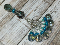 Crystal Knitting Stitch Markers with Holder , Stitch Markers - Jill's Beaded Knit Bits, Jill's Beaded Knit Bits
 - 5