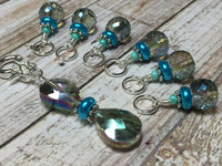 Crystal Knitting Stitch Markers with Holder , Stitch Markers - Jill's Beaded Knit Bits, Jill's Beaded Knit Bits
 - 3