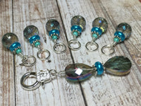 Crystal Knitting Stitch Markers with Holder , Stitch Markers - Jill's Beaded Knit Bits, Jill's Beaded Knit Bits
 - 4