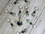 Boston Terrier Stitch Marker Set for Knitters , Stitch Markers - Jill's Beaded Knit Bits, Jill's Beaded Knit Bits
 - 7