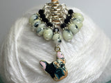 Boston Terrier Stitch Marker Set for Knitters , Stitch Markers - Jill's Beaded Knit Bits, Jill's Beaded Knit Bits
 - 3