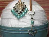 Open Butterfly Stitch Marker Set , Stitch Markers - Jill's Beaded Knit Bits, Jill's Beaded Knit Bits
 - 1