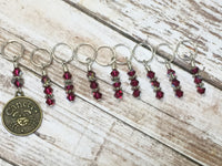 Zodiac Sign Cancer Knitting Stitch Marker Set , Stitch Markers - Jill's Beaded Knit Bits, Jill's Beaded Knit Bits
 - 1