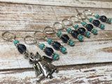 Snag Free Angel Cat Stitch Marker Set , Stitch Markers - Jill's Beaded Knit Bits, Jill's Beaded Knit Bits
 - 4