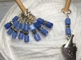 Snag Free Champagne in a Bucket Beaded Stitch Marker Set- Gift for Knitters , stitch markers - Jill's Beaded Knit Bits, Jill's Beaded Knit Bits
 - 3