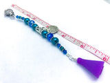 Chubby Owl Beaded Scissor Fob Jewelry