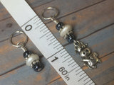 Cute Cow Knitting Stitch Marker Set , Stitch Markers - Jill's Beaded Knit Bits, Jill's Beaded Knit Bits
 - 5