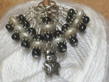 Cute Cow Knitting Stitch Marker Set , Stitch Markers - Jill's Beaded Knit Bits, Jill's Beaded Knit Bits
 - 7