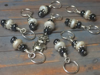 Cute Cow Knitting Stitch Marker Set , Stitch Markers - Jill's Beaded Knit Bits, Jill's Beaded Knit Bits
 - 10