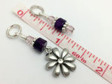 Daisy Knitting Stitch Marker Set- Gift for Knitters , Stitch Markers - Jill's Beaded Knit Bits, Jill's Beaded Knit Bits
 - 4