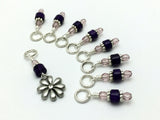 Daisy Knitting Stitch Marker Set- Gift for Knitters , Stitch Markers - Jill's Beaded Knit Bits, Jill's Beaded Knit Bits
 - 5