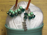 Diva Stitch Marker Set , Stitch Markers - Jill's Beaded Knit Bits, Jill's Beaded Knit Bits
 - 9