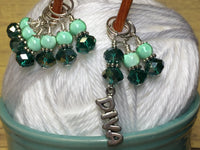 Diva Stitch Marker Set , Stitch Markers - Jill's Beaded Knit Bits, Jill's Beaded Knit Bits
 - 2