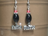 Faith Dangle Earrings , Jewelry - Jill's Beaded Knit Bits, Jill's Beaded Knit Bits
 - 5