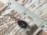 Faith Dangle Earrings , Jewelry - Jill's Beaded Knit Bits, Jill's Beaded Knit Bits
 - 7