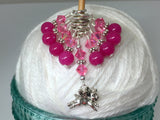 Flying Pig Stitch Marker Jewelry Set for Knitting , Stitch Markers - Jill's Beaded Knit Bits, Jill's Beaded Knit Bits
 - 9