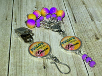 "Follow Your Dream" Portuguese Knitting Pin & Stitch Marker Gift Set , Portugese Knitting Pin - Jill's Beaded Knit Bits, Jill's Beaded Knit Bits
 - 12