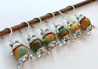 Adorable Frog Knitting Markers- Snag Free
