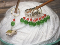 Turtle Snag Free Stitch Marker Set , Stitch Markers - Jill's Beaded Knit Bits, Jill's Beaded Knit Bits
 - 6